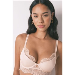 Sujetador GORGEOUS push-up encaje rosa