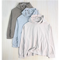 Повседневная свободная толстовка с капюшоном ЗАР*А