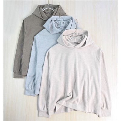 Повседневная свободная толстовка с капюшоном ЗАР*А