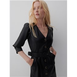 Kleid Aus Kunstleder