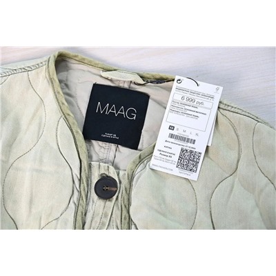 Женская куртка старого стиля с потертыми швами в ретро-стиле МАНГ*О