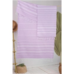 Peshtemalsan, %100 Pamuk Sultan Peştemal 2’li Set, Püsküllü, Banyo Havlusu, Plaj Havlusu, Hamam Havlusu