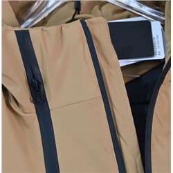 Мужская зимняя теплая водоотталкивающая повседневная стеганая куртка с капюшоном