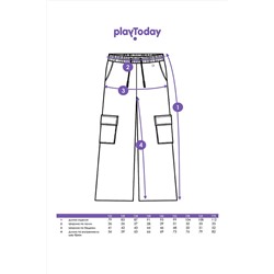 Брюки PLAYTODAY, 1130164