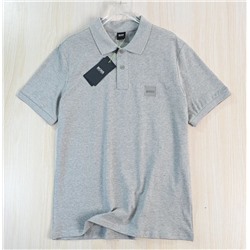 Хлопковая футболка-поло  (4 цвета) БОС*С