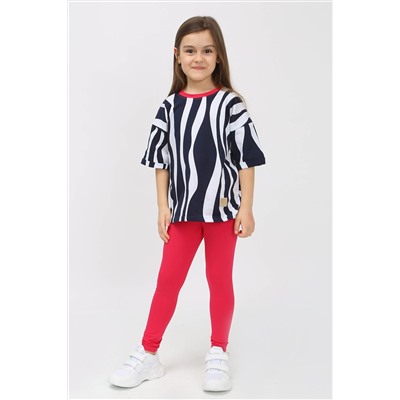 Костюм с брюками Зебра футболка+лосины арт. ФЛ-1 НАТАЛИ #905758