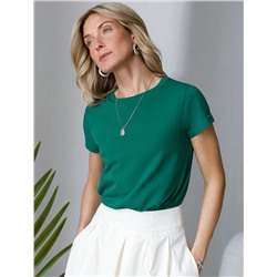 Футболка из премиального хлопка с эластаном