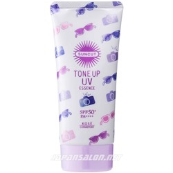 KOSÉ SUNCUT Tone Up UV Essence SPF 50+/PA++++ - санскрин с тонирующим эффектом. 80 г