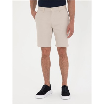 Taş Slim Fit Dokuma Şort