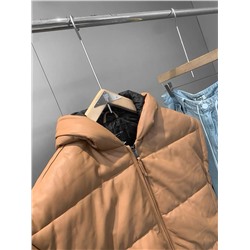 Женская жилетка из эко кожи  Cortefiel*d