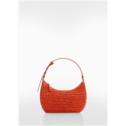 Bolso hombro fibra natural
