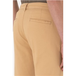 Erkek Camel Kanvas Pantolon