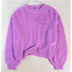 Мягкий и уютный вязаный свитер из ангольской шерстяной смеси