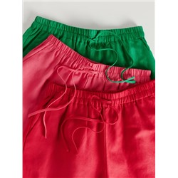 Shorts mit hohem Leinenanteil