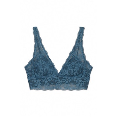 Sujetador bralette halter encaje verde