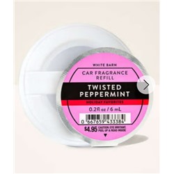 Twisted Peppermint Car Fragrance Refill