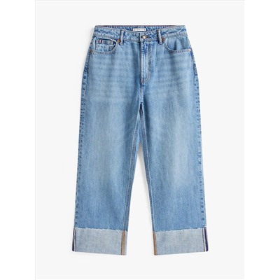 High-Rise Relaxed Straight Jean