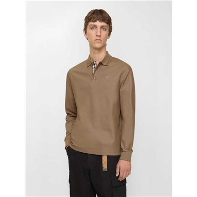 Мужское поло с длинными рукавами  Burberr*y