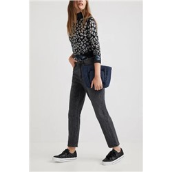 Jersey punto animal print