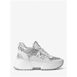 MICHAEL MICHAEL KORS Muse Metallic Logo Trainer