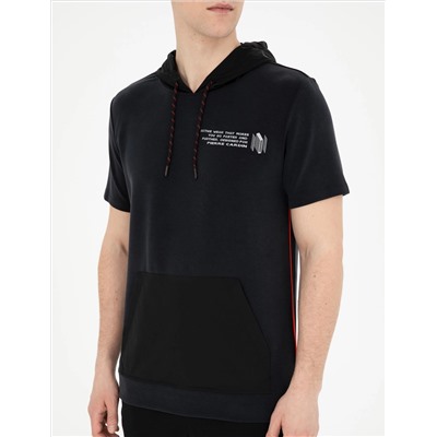 Siyah Regular Fit Sweatshirt
