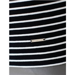 Топ из премиального хлопка с эластаном