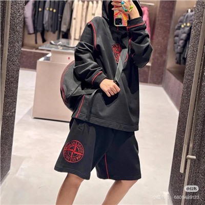 Шорты с вышитым логотипом 2 цвета