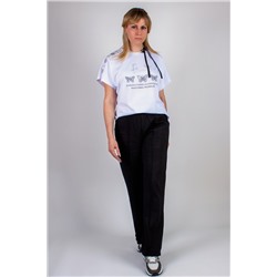 Трикотажные брюки со стрелкой арт.870-8