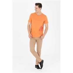 Erkek Camel Kanvas Pantolon