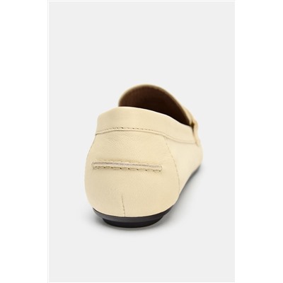 LEATHER PENNY LOAFERS