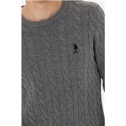 Erkek Gri Melanj Kazak