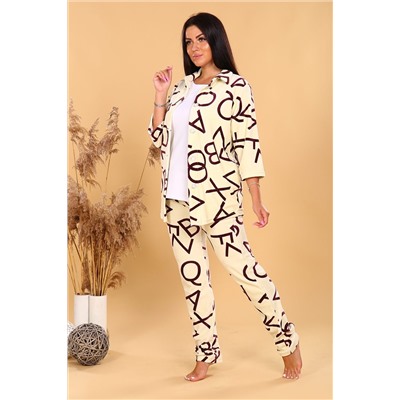 Костюм с брюками 6729 НАТАЛИ #881570