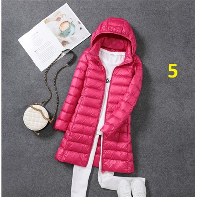 Легкая женская куртка на пуху