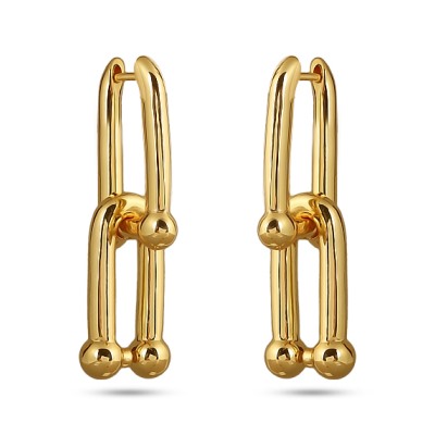 Серьги Тиффани (покрытие золото), Есть комплект