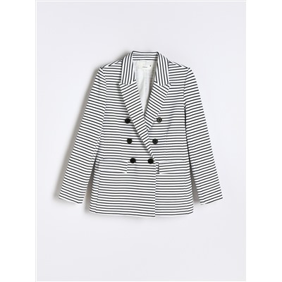 Gestreifte Jacke