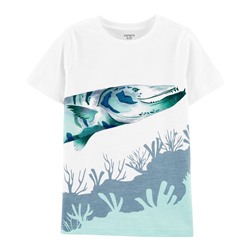 Carter's | Kid Shark Snow Yarn Jersey Tee