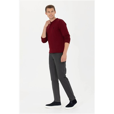 Erkek Antrasit Kanvas Pantolon