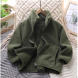 Флисовая кофта с капюшоном