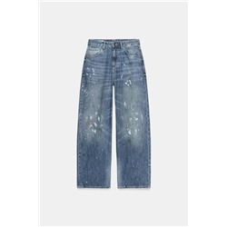JEANS TRF LOOSE OVERSIZE TIRO ALTO