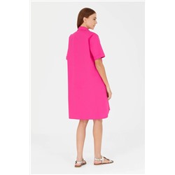 Kadın Fuşya Dokuma Elbise