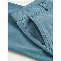 Chinohose mit hohem Baumwollanteil