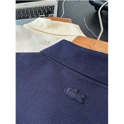 Мужская футболка-поло Lacost*e 👕  Реплика 1:1