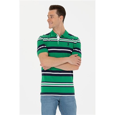 Erkek Yeşil Polo Yaka Tişört