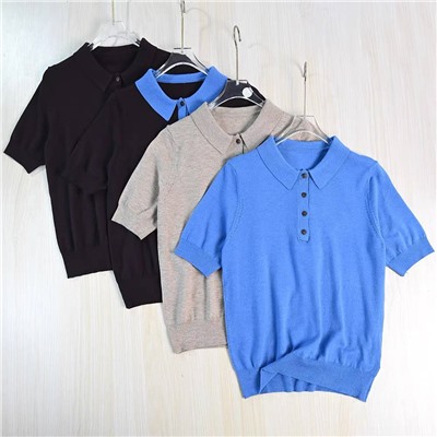 Женское трикотажное поло КО*С