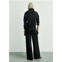 Jeans wideleg bolsillos