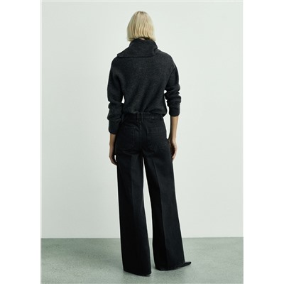 Jeans wideleg bolsillos