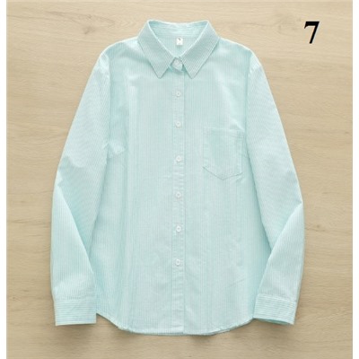 Хлопковая женская рубашка