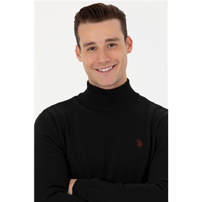 Erkek Siyah Basic Kazak