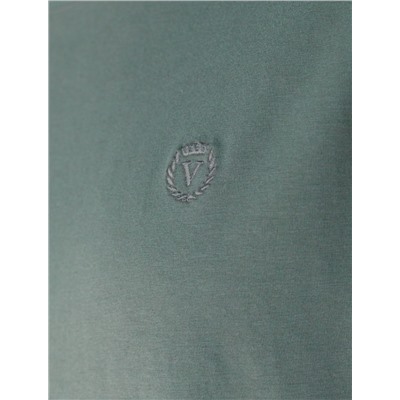 Футболка базовая полуприлегающая из премиального хлопка с эластаном