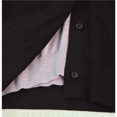 Женский комплект из двух предметов: свитер с V-образным вырезом  ДЖЕЙ*ЭН*БИ*УАЙ